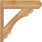 Ekena Millwork Olympic Rough Sawn Craftsman Outlooker, Western Red Cedar, 8"W x 30"D x 30"H OUT08X30X30OLY04RWR - alternate 2